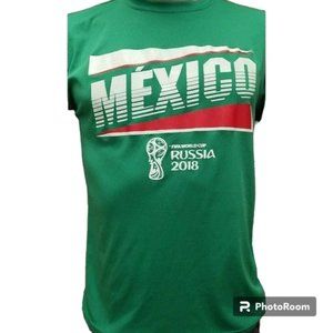 Mexico Russia FIFA World Cup 2018 Soccer Jersey Green Size Small